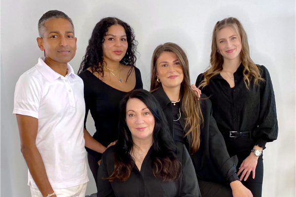 Teamfoto des Rosenpark Studio-Teams